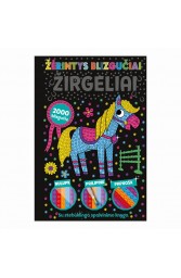 Žėrintys blizgučiai. Žirgeliai